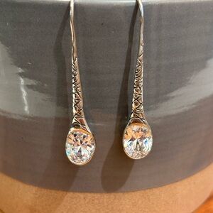 Silpada Silver Falling Star Earrings